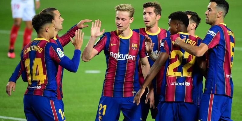 Barca giành được nhiều dấu ấn đặc biệt 