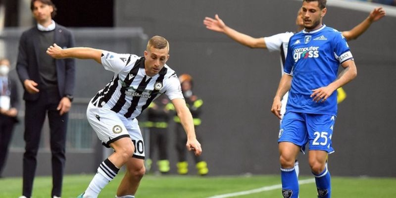 Đội hình ra sân của Udinese và Empoli