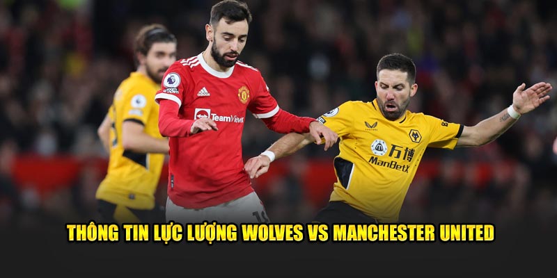 Lực lượng thi đấu Wolves vs Manchester United